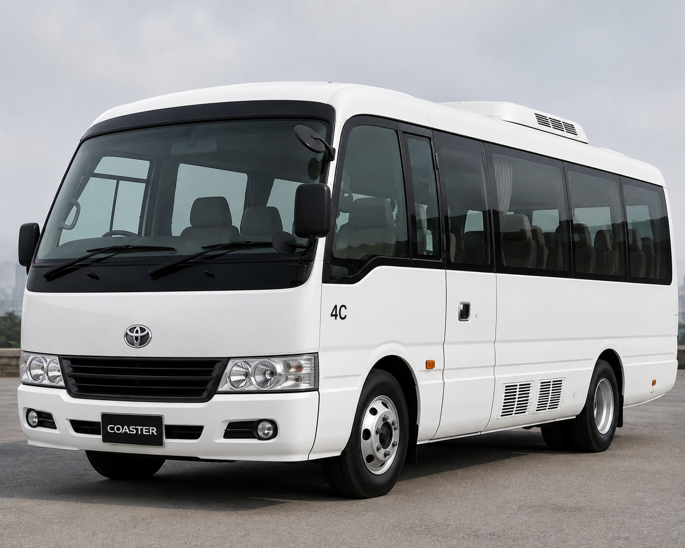 Coaster (4C) rental