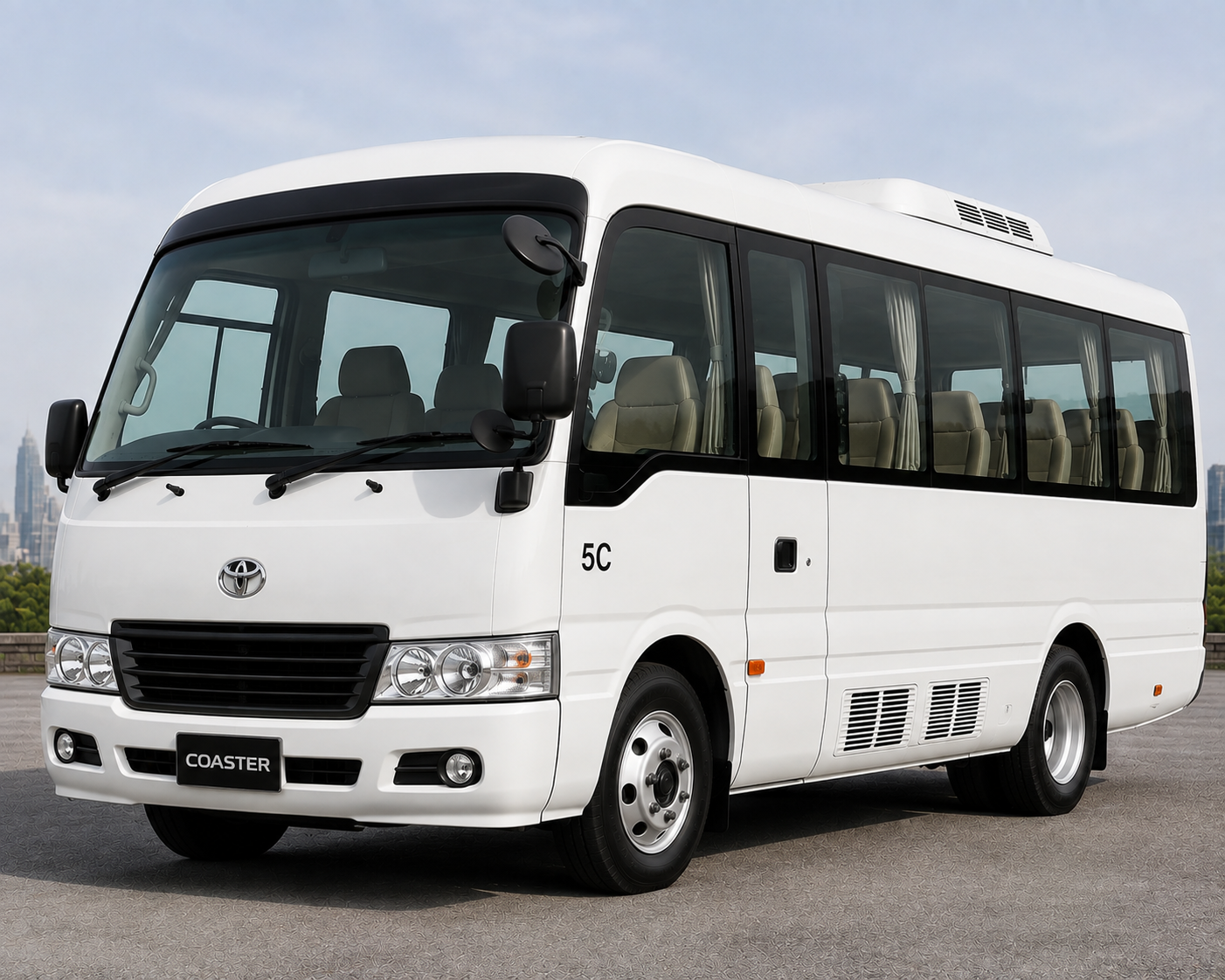 Coaster (5C) rental