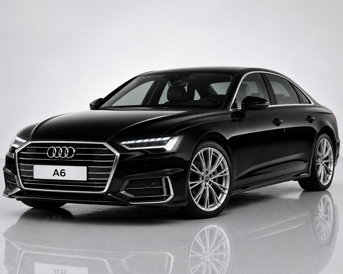 Audi A6 black color