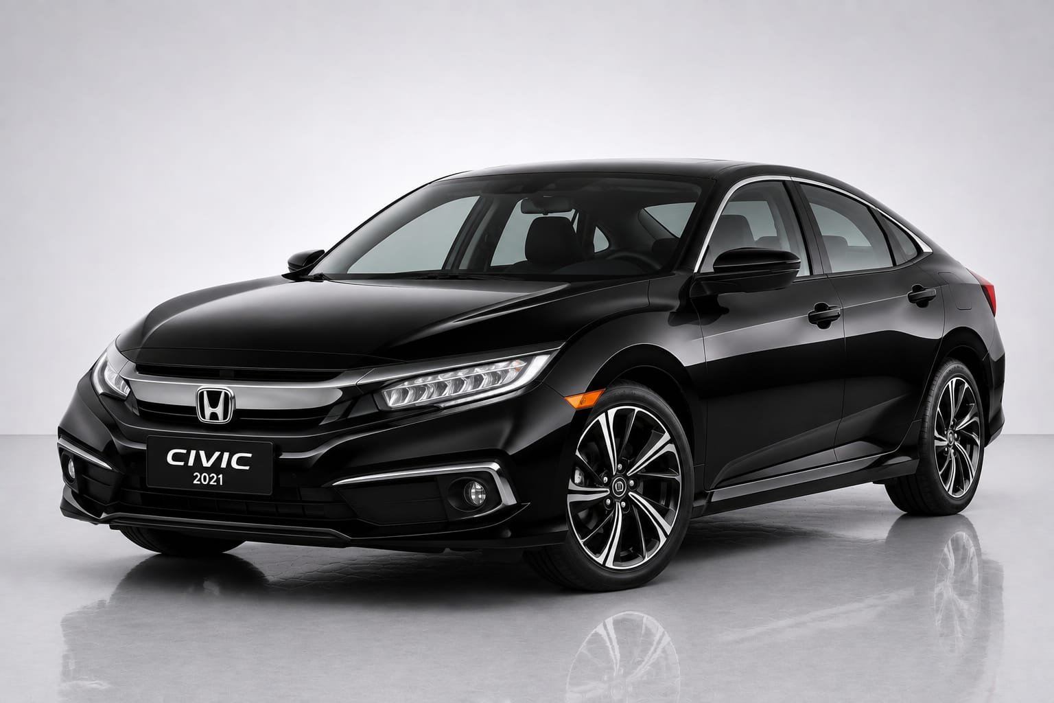Honda Civic 2022 black color