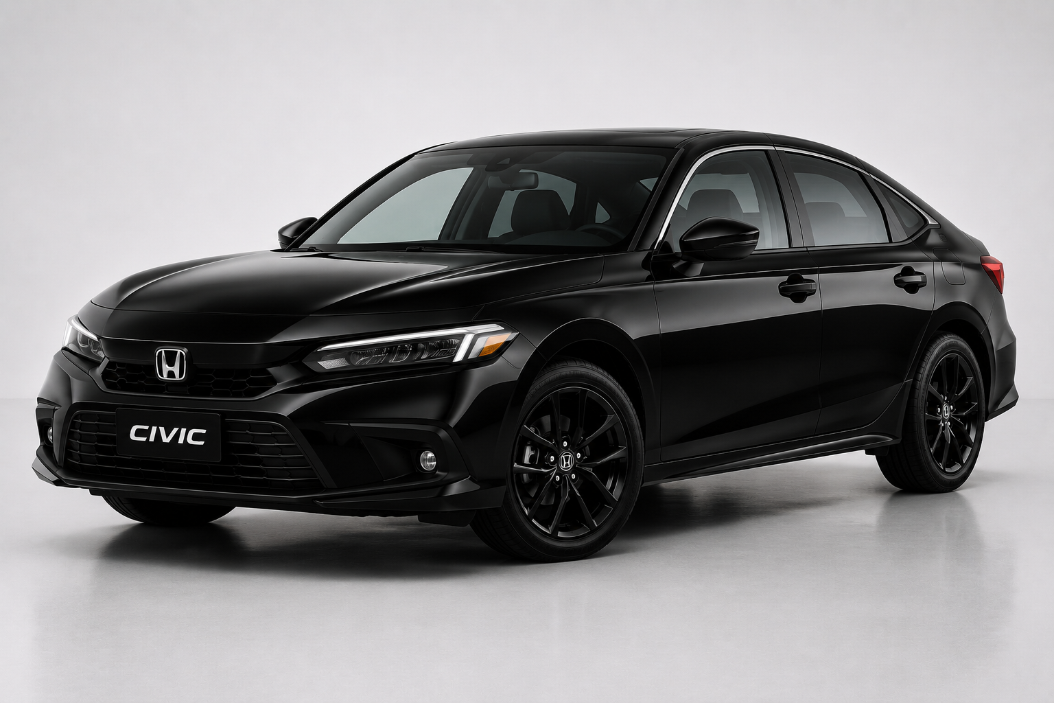 Honda Civic 2025 black color