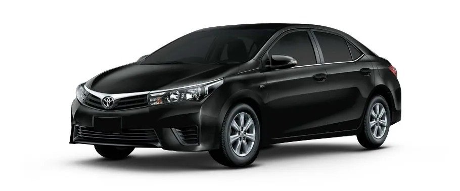 Toyota Corolla black color