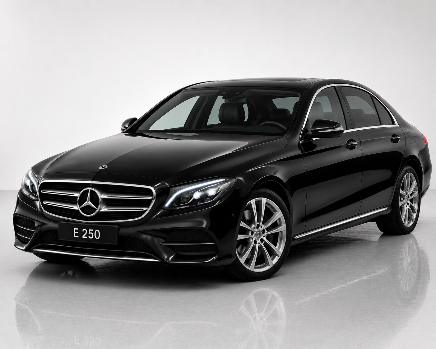 Mercedes E250 black color