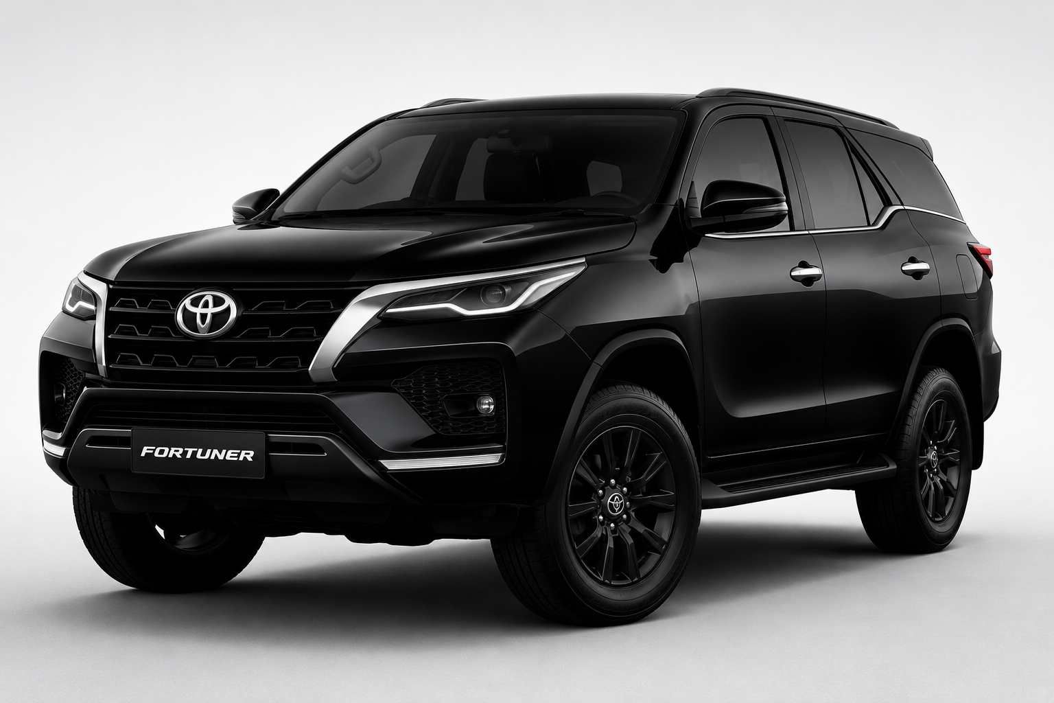 Toyota Fortuner black color
