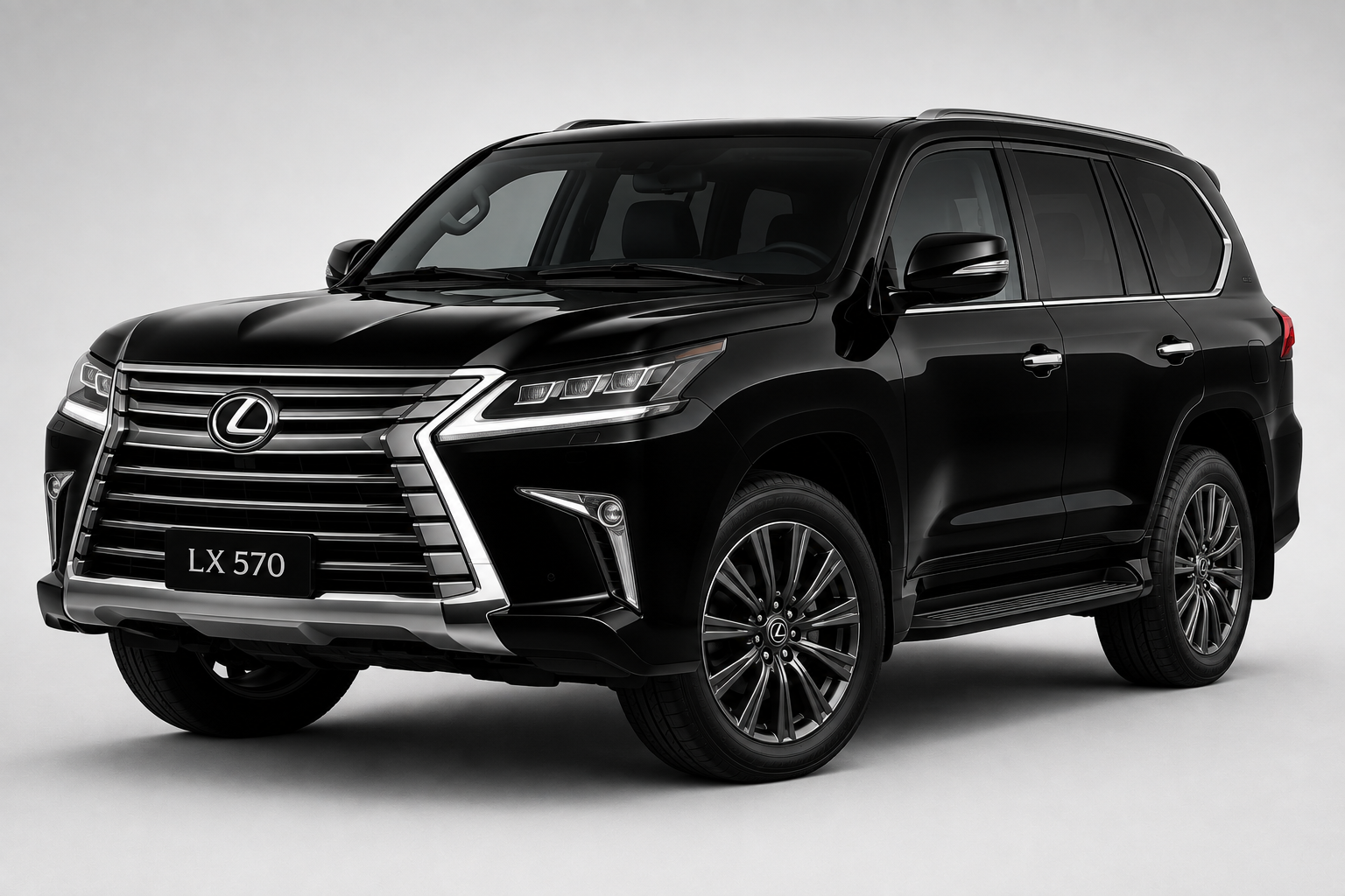 Lexus LX 570 black color