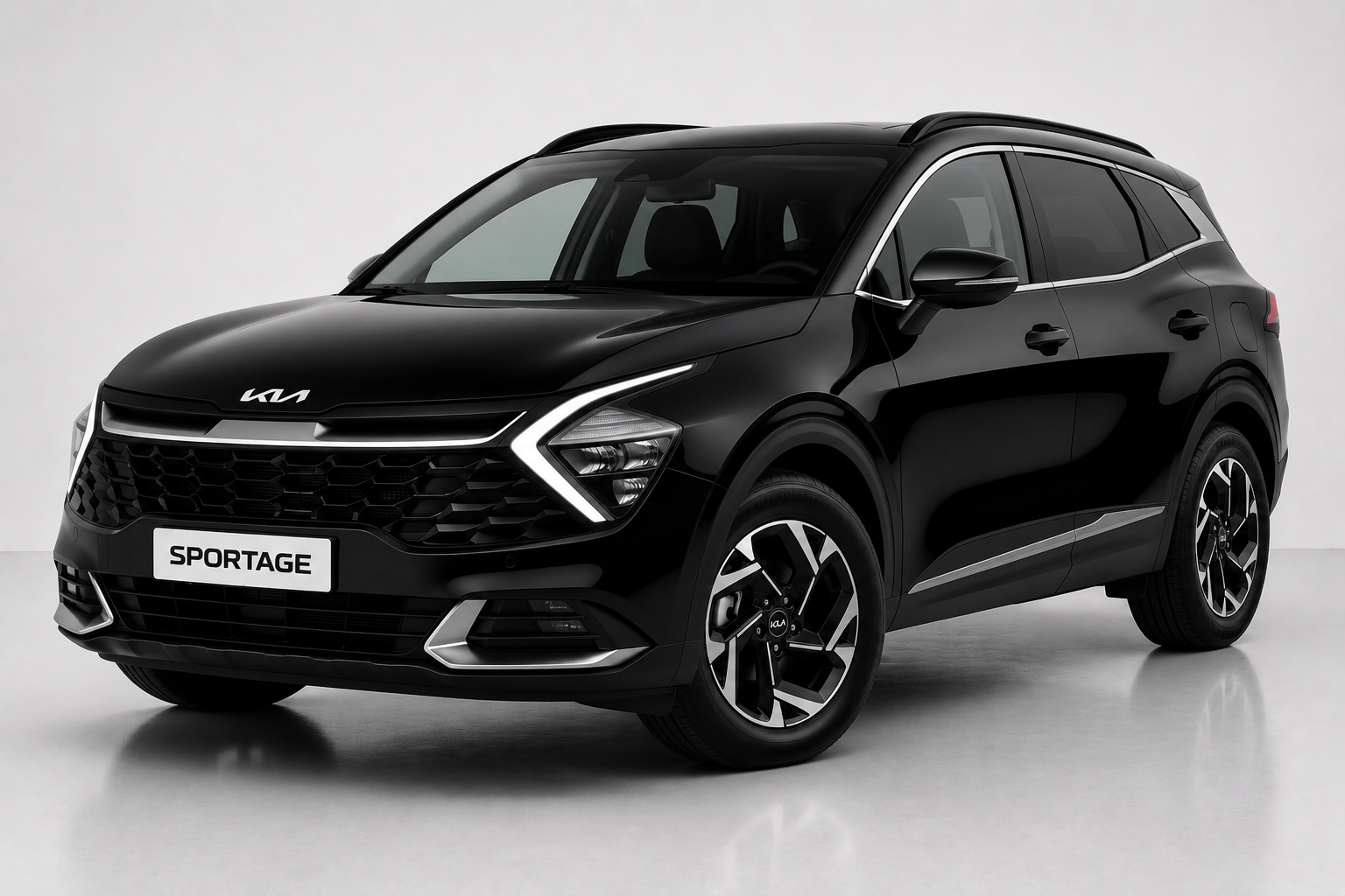 Kia Sportage black color