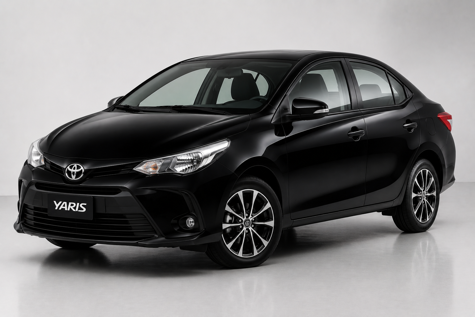 Toyota Yaris black color